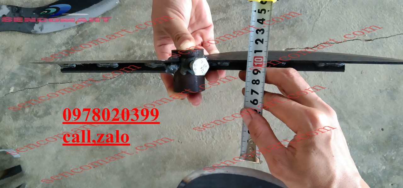 Lưỡi cắt máy băm chuối nguyên cây 40cm
