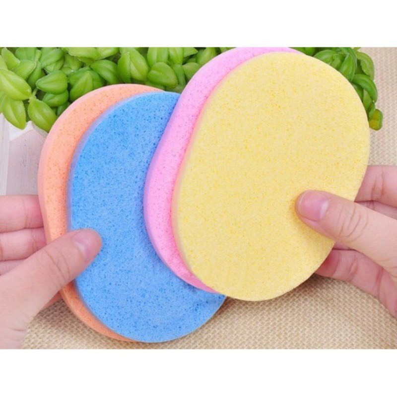 Bông mút bọt biển rửa mặt siêu mềm mịn