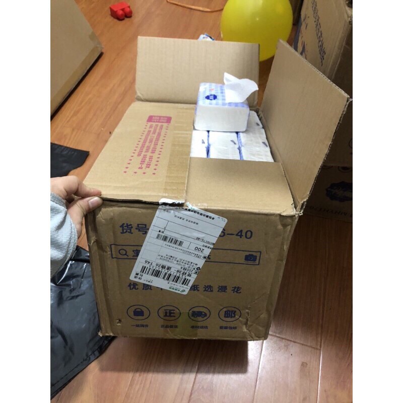 Thùng 40 Gói Giấy Ăn Thỏ