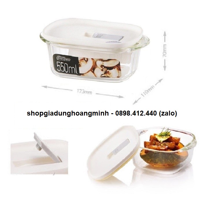 [HCM]hộp thủy tinh lock&lock - hộp thủy tinh lock&lock