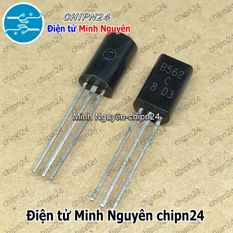 [25 con] (KT1) Transistor B562 TO-92 PNP 1A 25V (2SB562 562) - HH000663
