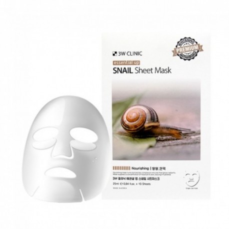 Mặt Nạ Ốc Sên 3W Clinic Essential Up Snail 25ml