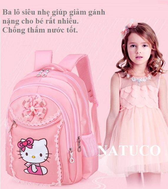 Ba lô đẹp cho bé gái cấp 1, cấp 2 (size lớn)