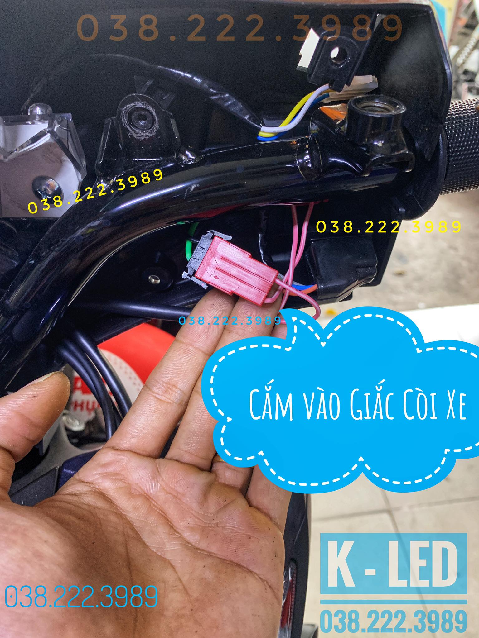 Mạch Bật Tắt Đèn Pha Xe Wave Wave Alpha đời mới - INTEGRAPTED LOCK