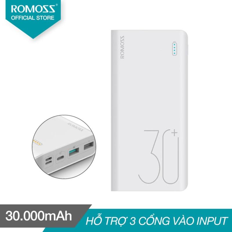 Giá Pin sạc dự phòng 30.000mAh Romoss Sense 8 Plus hỗ trợ sạc nhanh 2 chiều - Hãng phân phối chính thức