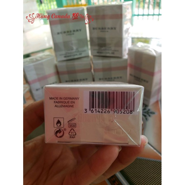 Nước Hoa Nữ Bubery London EDP 30ml Canada