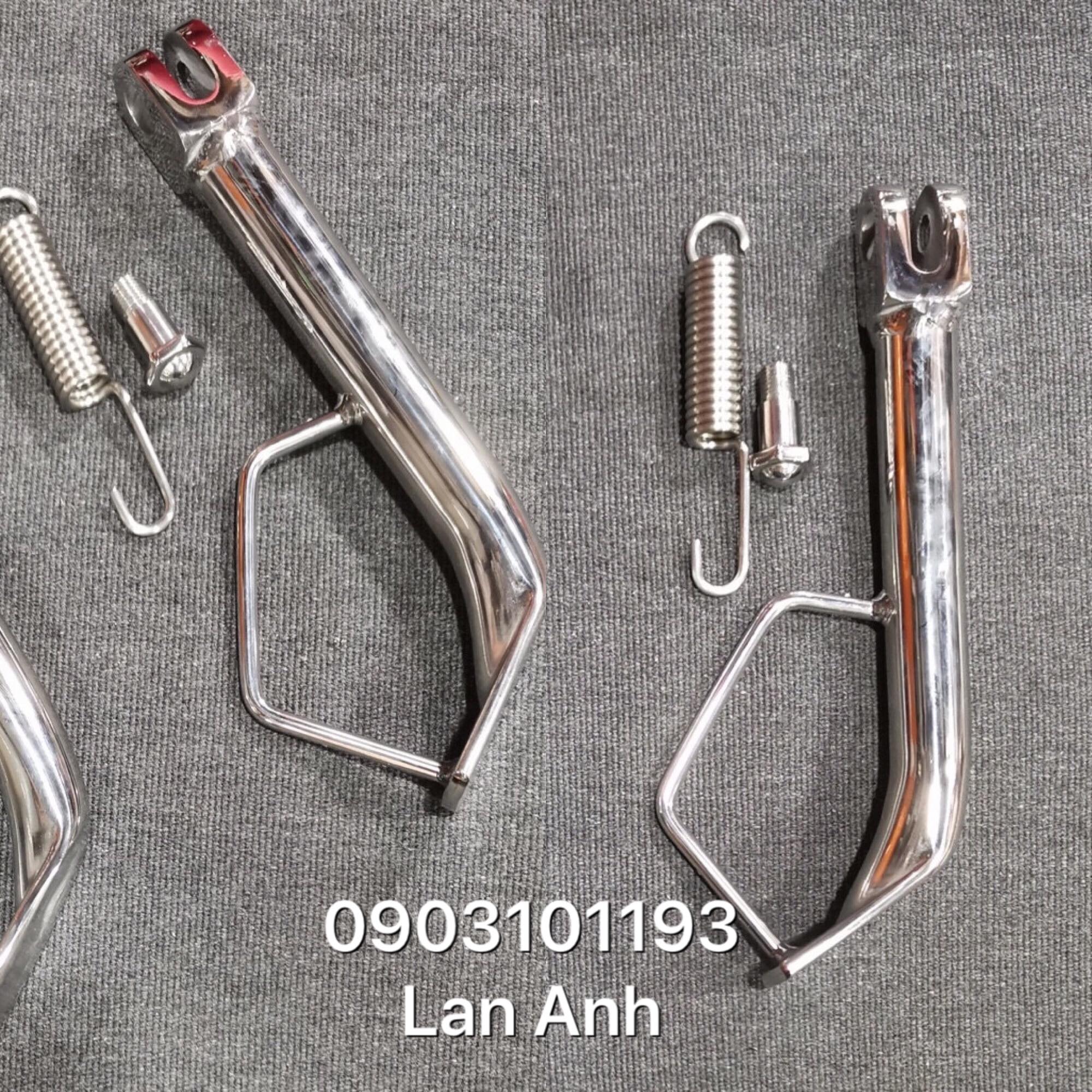 Chân chống Inox- xe Vario 2017-2021. (Ver 2)