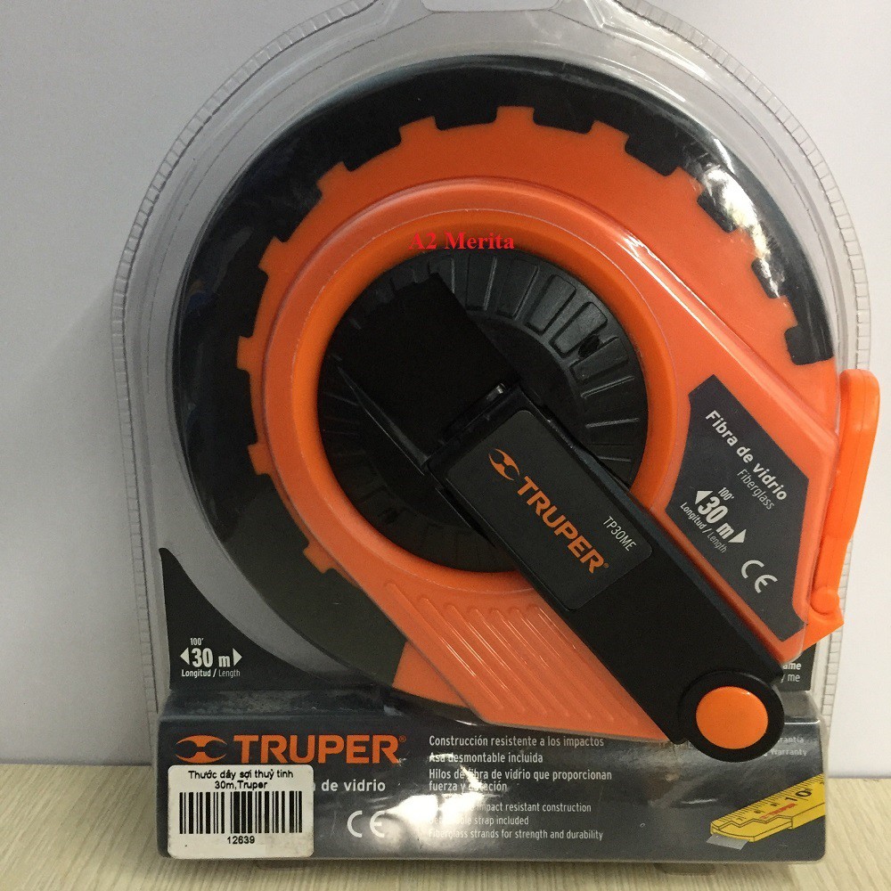 Thước Dây Sợi Thuỷ Tinh 30MTruper - 12639 TP30ME