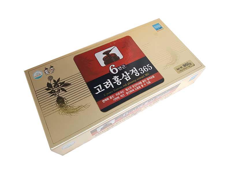 [HCM]Cao hồng sâm 365 Hàn Quốc Hộp 4 lọ