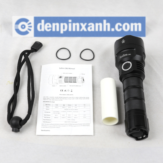 Đèn pin siêu sáng Sofirn C8G