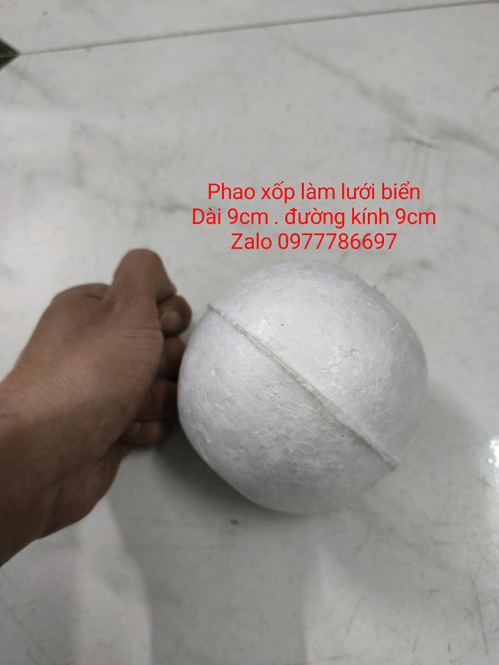 phao xốp làm lưới vét cá biển
