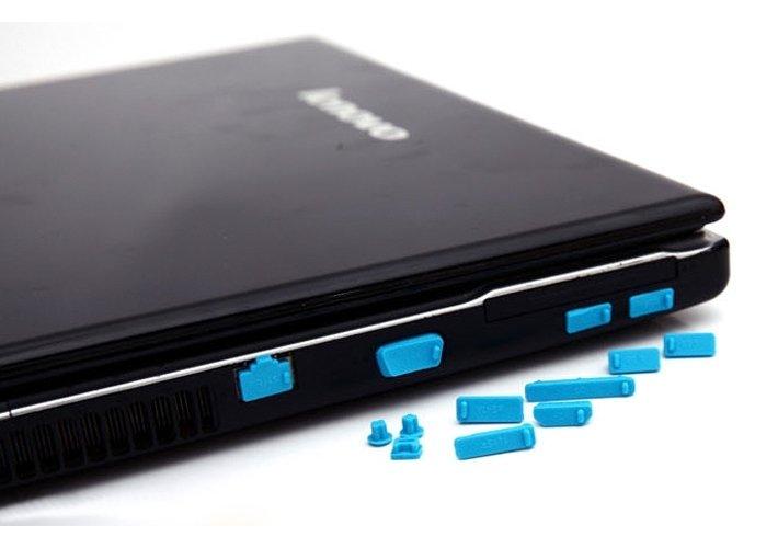 Nút đậy Laptop Silicon - Bộ 13 nắp đậy Laptop chống bụi