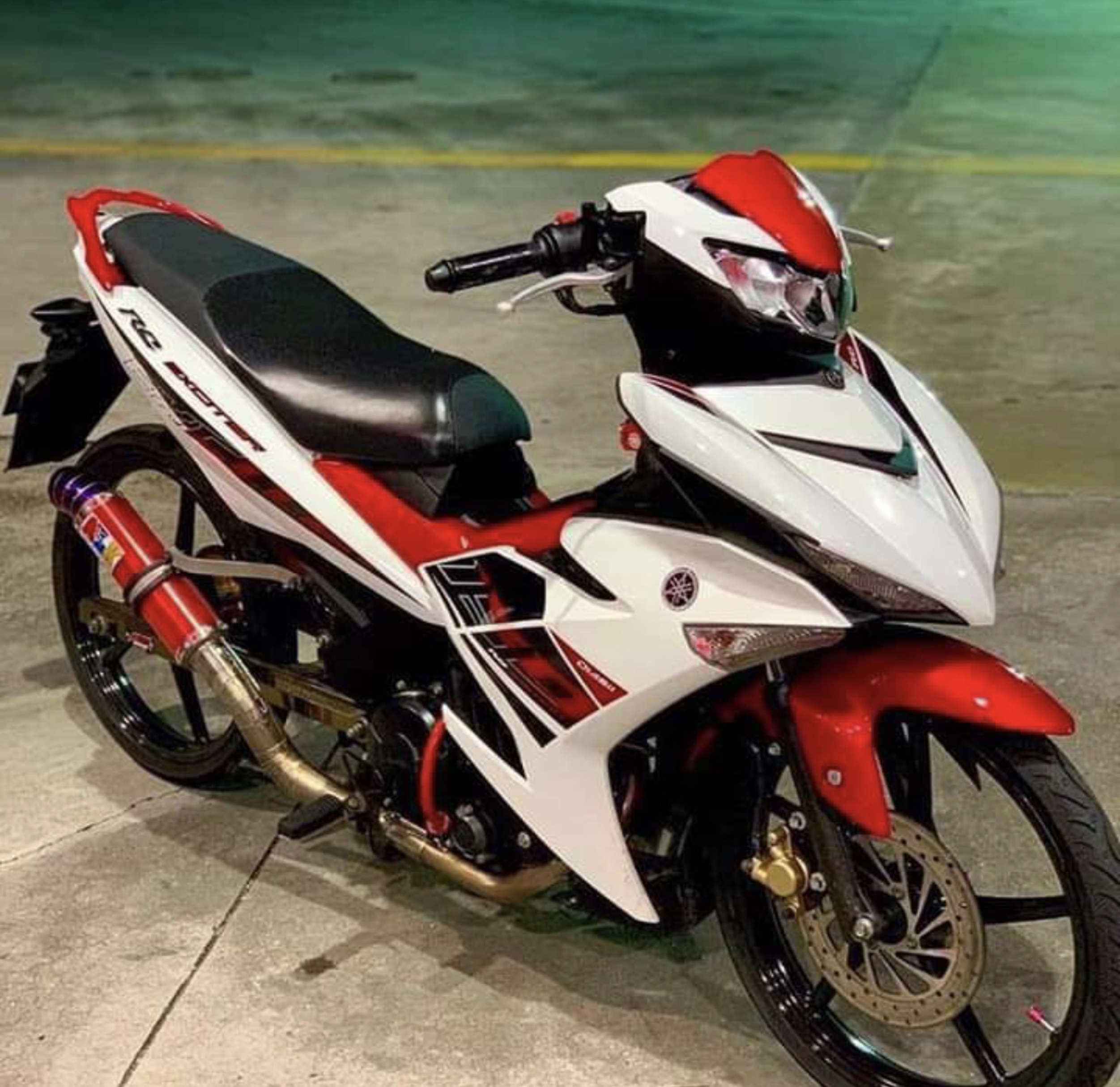 Tem RỜI EXCITER 150 RC TRẮNG ĐỎ