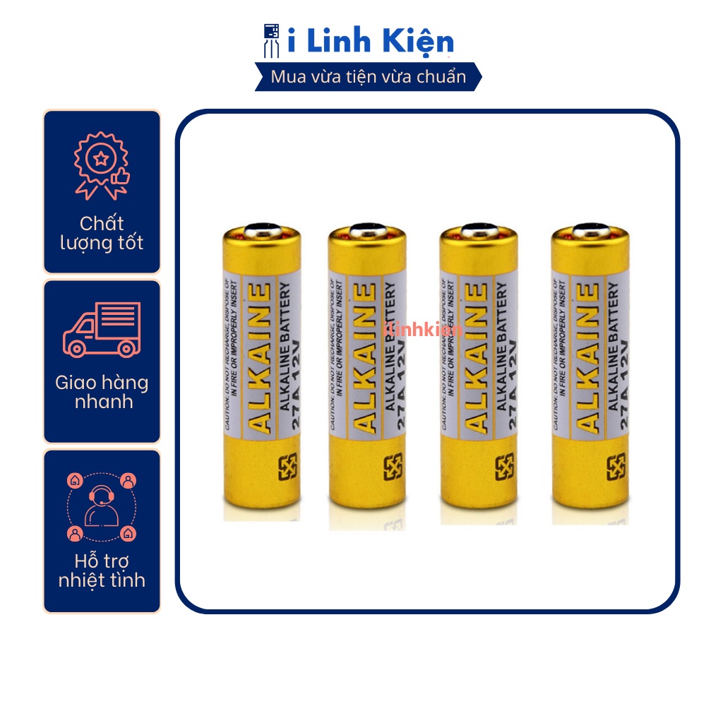 Pin A27, A23 12V PowerCell Alkaline