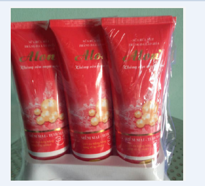 Sữa rửa mặt trắng da Alon 50g