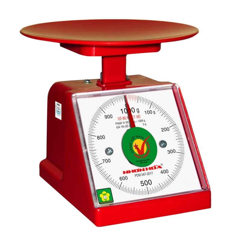 Cân nhựa đồng hồ nhơn hòa 1kg
