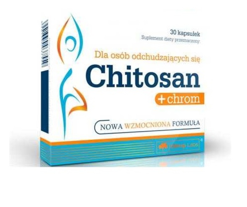 Hỗ trợ giảm cân, giảm hấp thu chất béo – Chitosan + Chrom – Nhập khẩu Ba Lan nhập khẩu