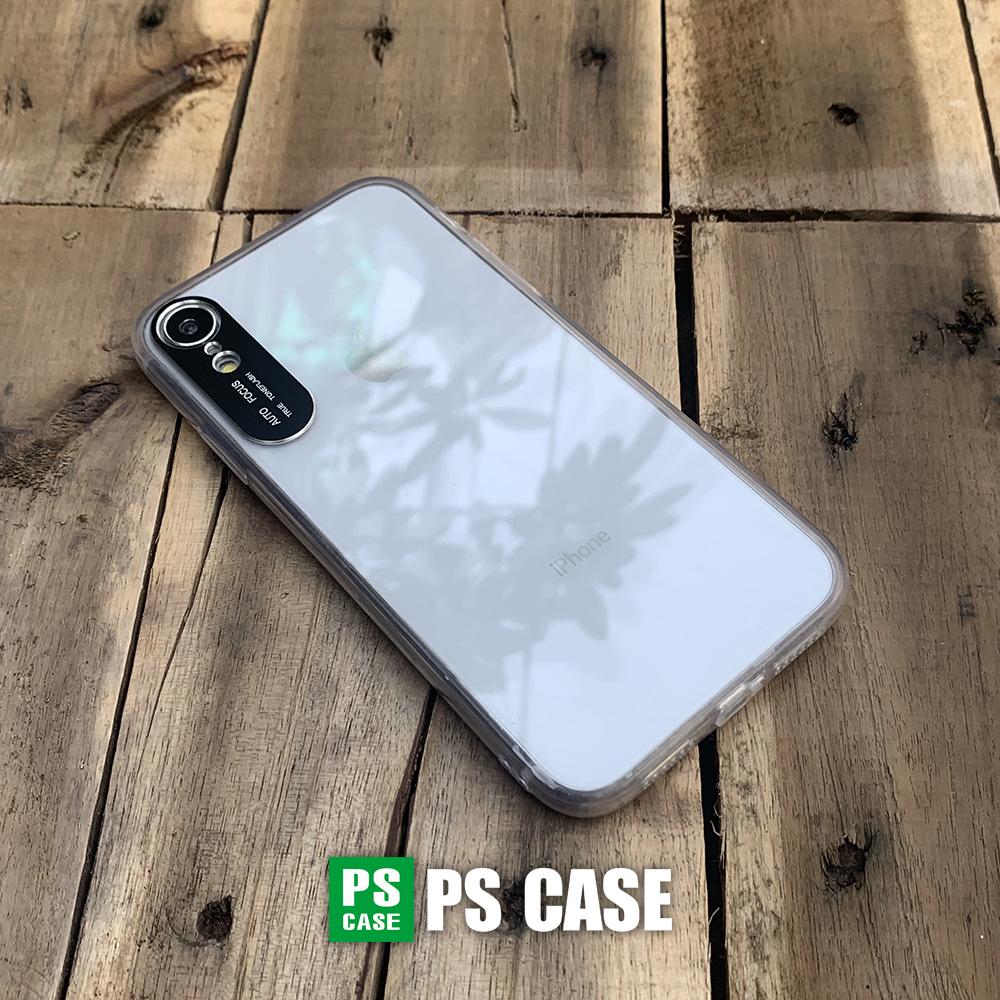 Ốp lưng bảo vệ camera dành cho iPhone XR - màu đen - PS Case Phân Phối