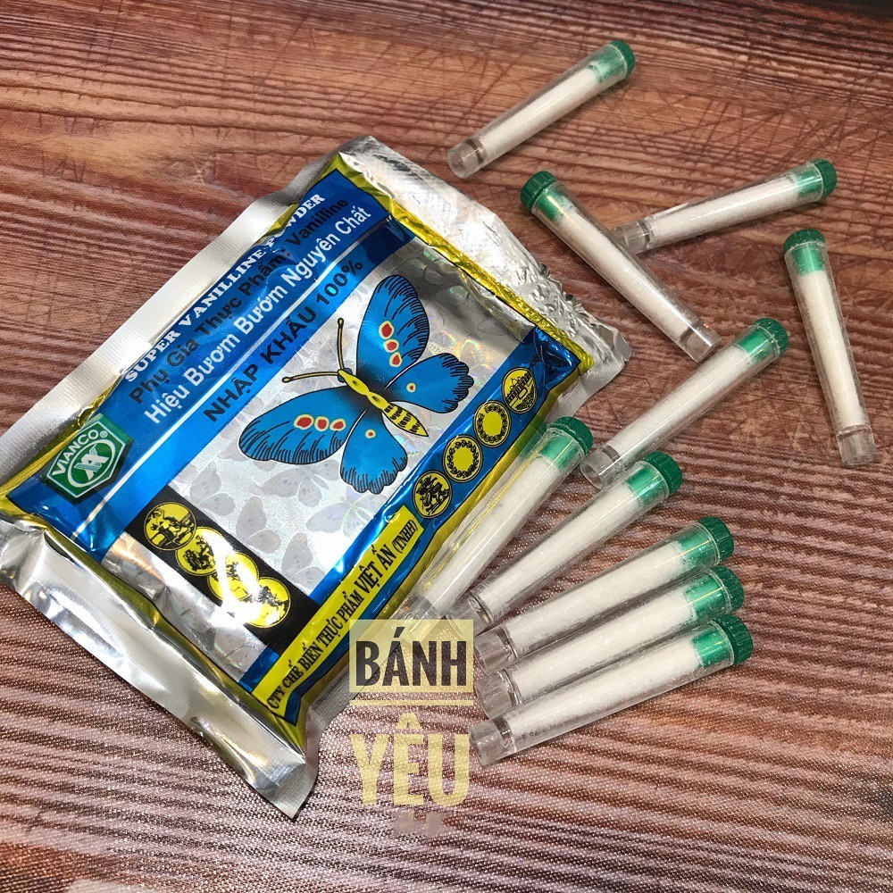 Vỉ 10 ống Vani Hiệu Bươm Bướm (chia lẻ 1 vỉ ) -PL54