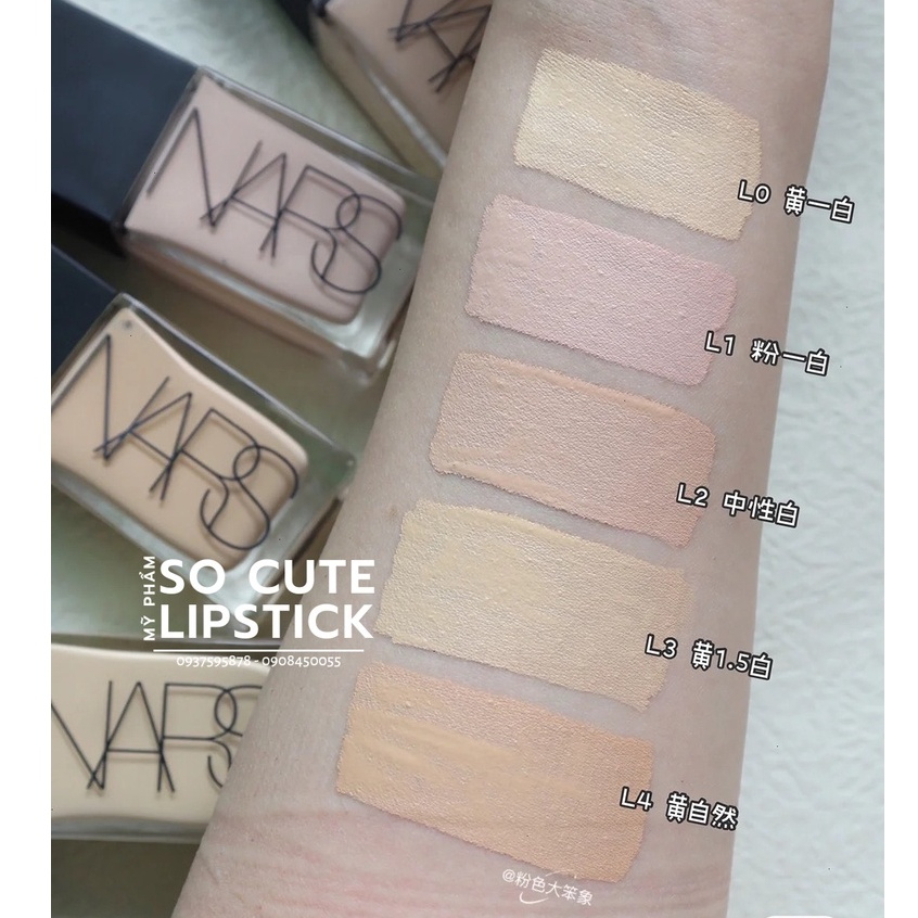 Socute 5ml - Kem nền NAARS Light Reflecting Foundation