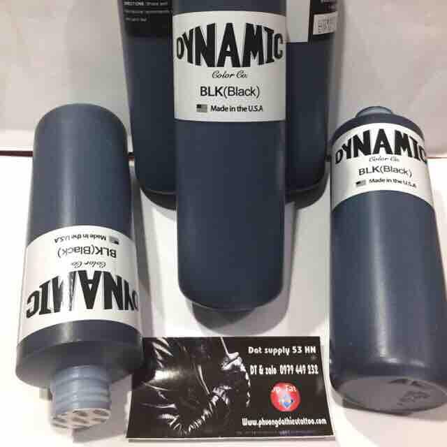 Mực xăm Dynamic Black 649k/1 mầu