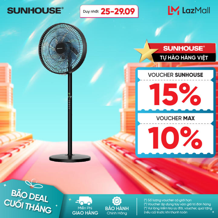 Quạt Đứng 8 Cánh Chính Hãng Sunhouse SHD7346;…