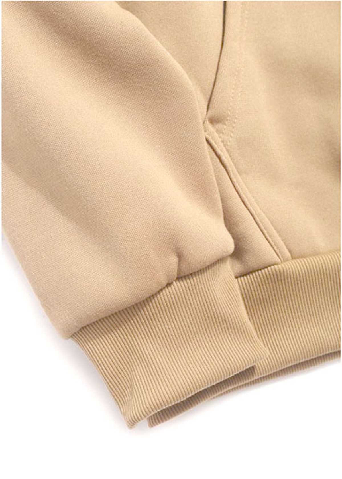 [Hoàn Tiền 15%] Áo hoodie trơn màu kem