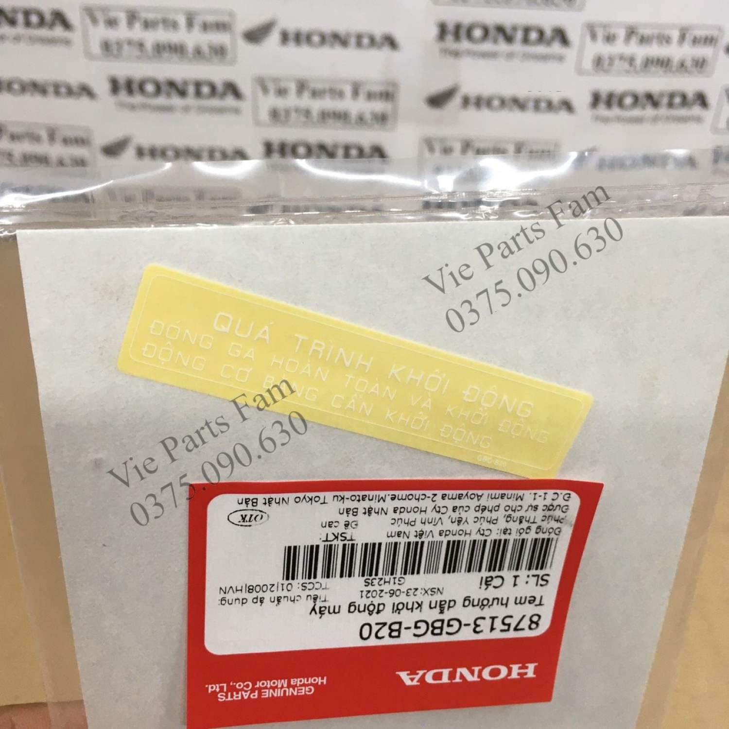 Tem gáy Dream Việt, Super Dream, hàng din Honda mới 100%