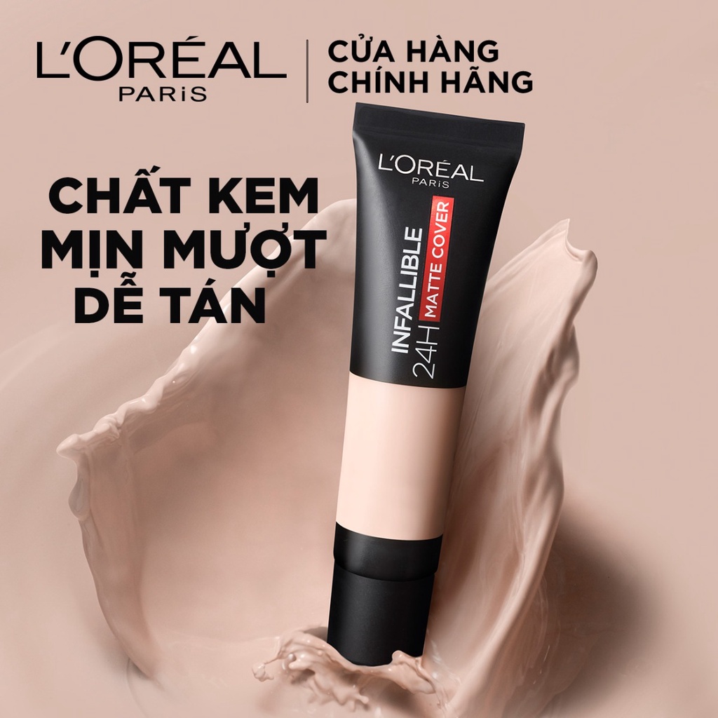 [CHÍNH HÃNG] Kem nền L’Oreal Infallible Pro Matte 30ml