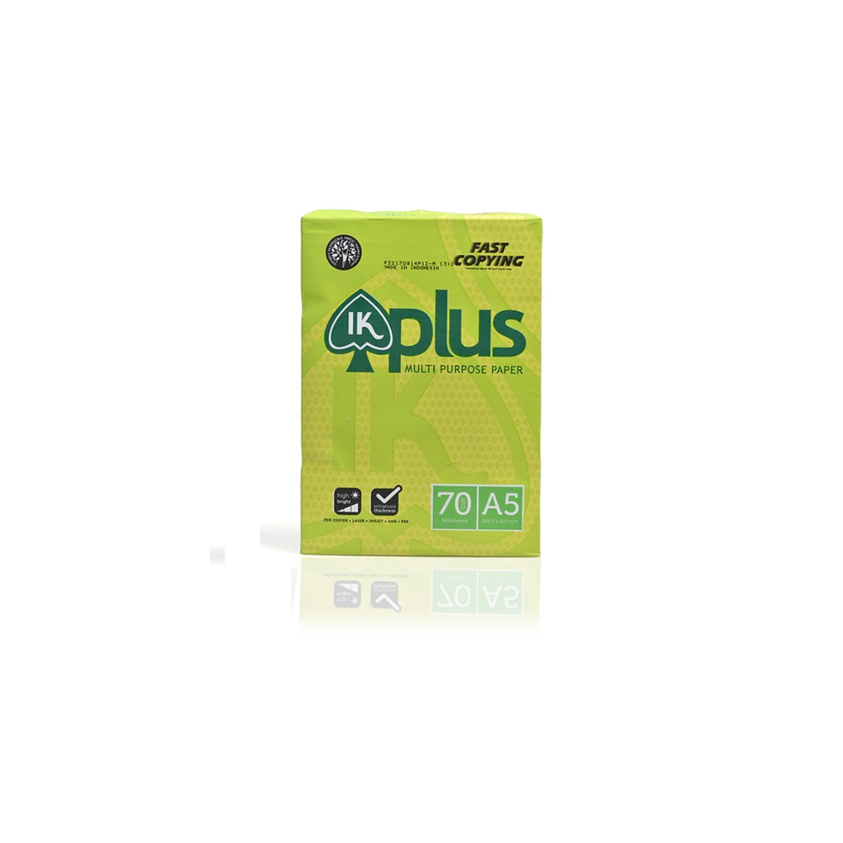 Giấy In IK Plus Khổ A5 Định Lượng 70gsm Ream 500 Tờ