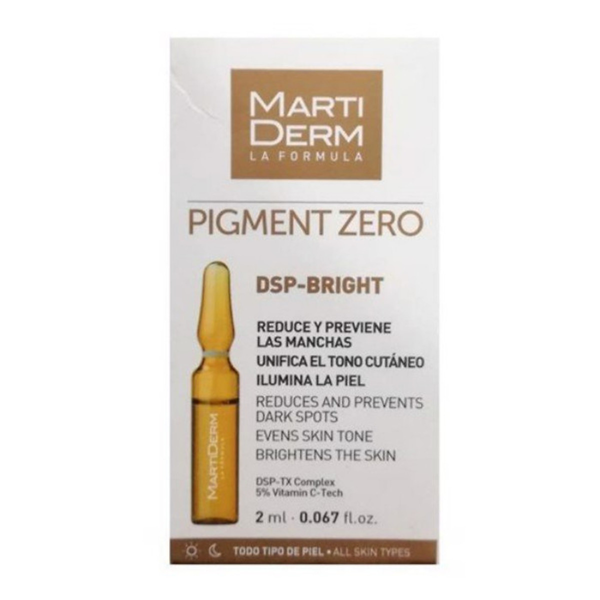 Tinh Chất Làm Sáng Da Mờ Thâm MartiDerm Pigment Zero DSP-Bright