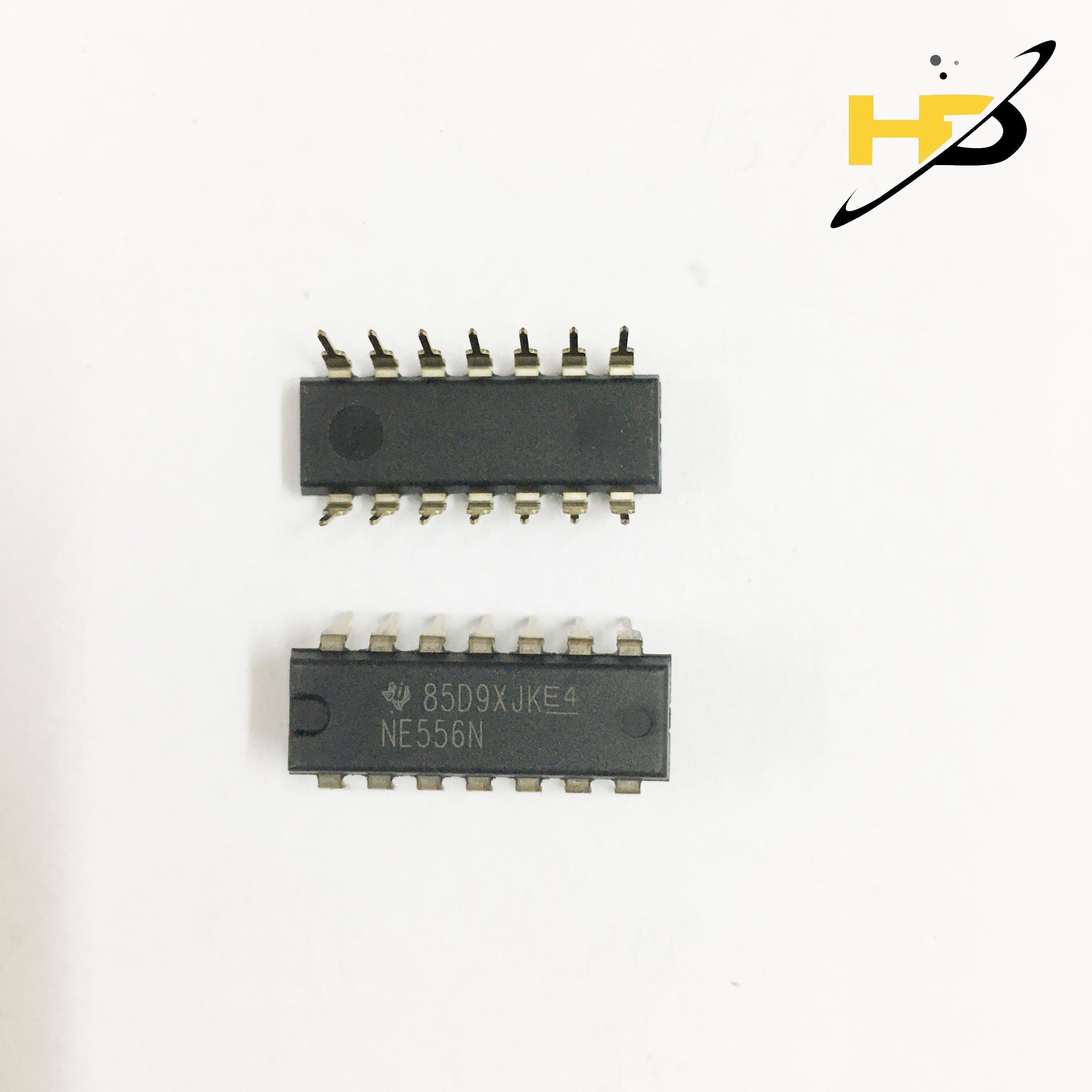 Ic dao động ne556n dip-14 mới chính hãng ti, ne556, 556