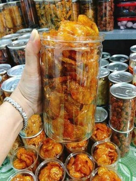 Mứt tắc lắc muối ớt lon pet 500g - cực ngon