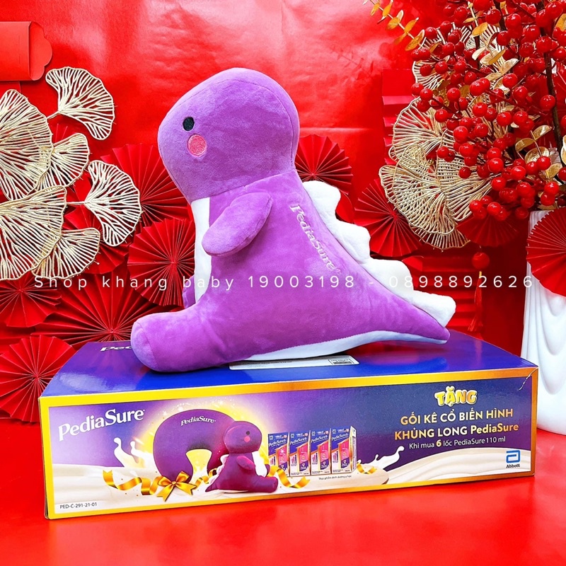 [XẢ KHO] GỐI CỔ DU LICH KHỦNG LONG BIẾN HÌNH 2IN1