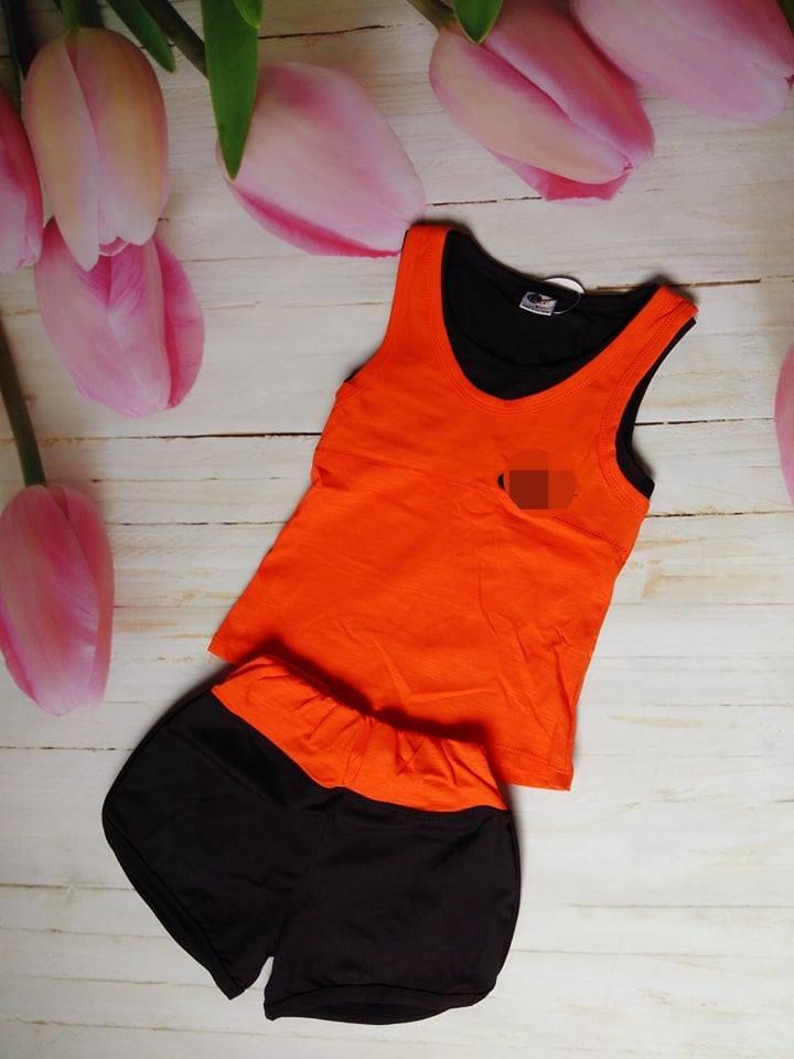 Bộ thể thao sát nách bé gái