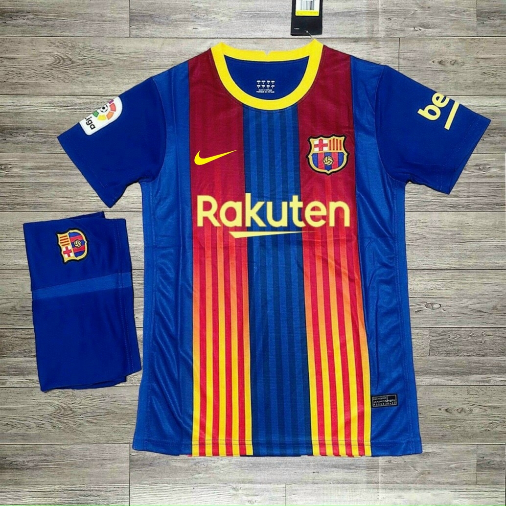 Áo Bóng Đá CLB Barcelona- 2022- Chất Polyeste Thái Cao Cấp - Co Giãn 4 Chiều