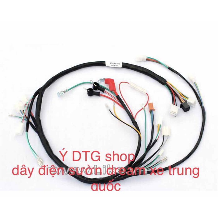 dây điện sườn xe dream