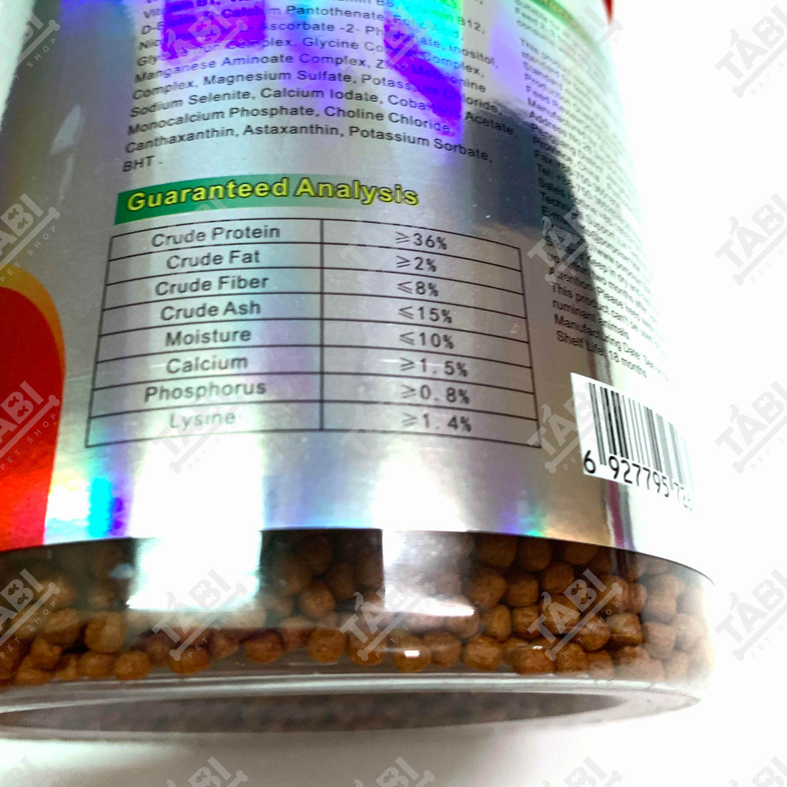 260G Thức Ăn Cá Hồng Két Hỗ Trợ Lên Màu.
