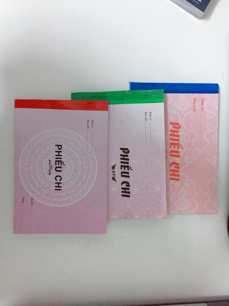 Sổ phiếu chi 1 liên/2 liên/3 liên