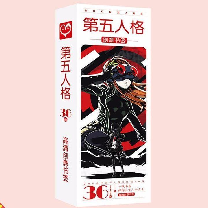Hộp ảnh Bookmark Nhân cách thứ 5 dạng hộp bookmark Identity V 36 tấm truyện tranh anime