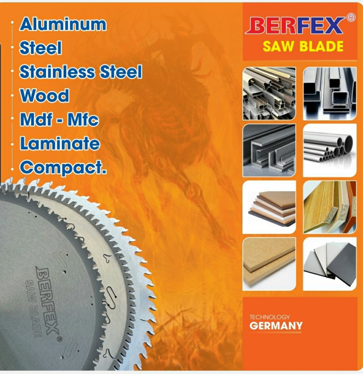 Lưỡi cắt - đĩa cắt sắt hợp kim tua chậm 305*2.4*25.4*72T