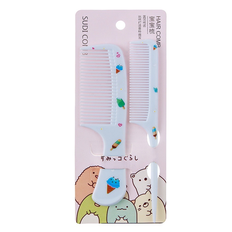 set 2 lược chải tóc lược chải tóc bỏ túi