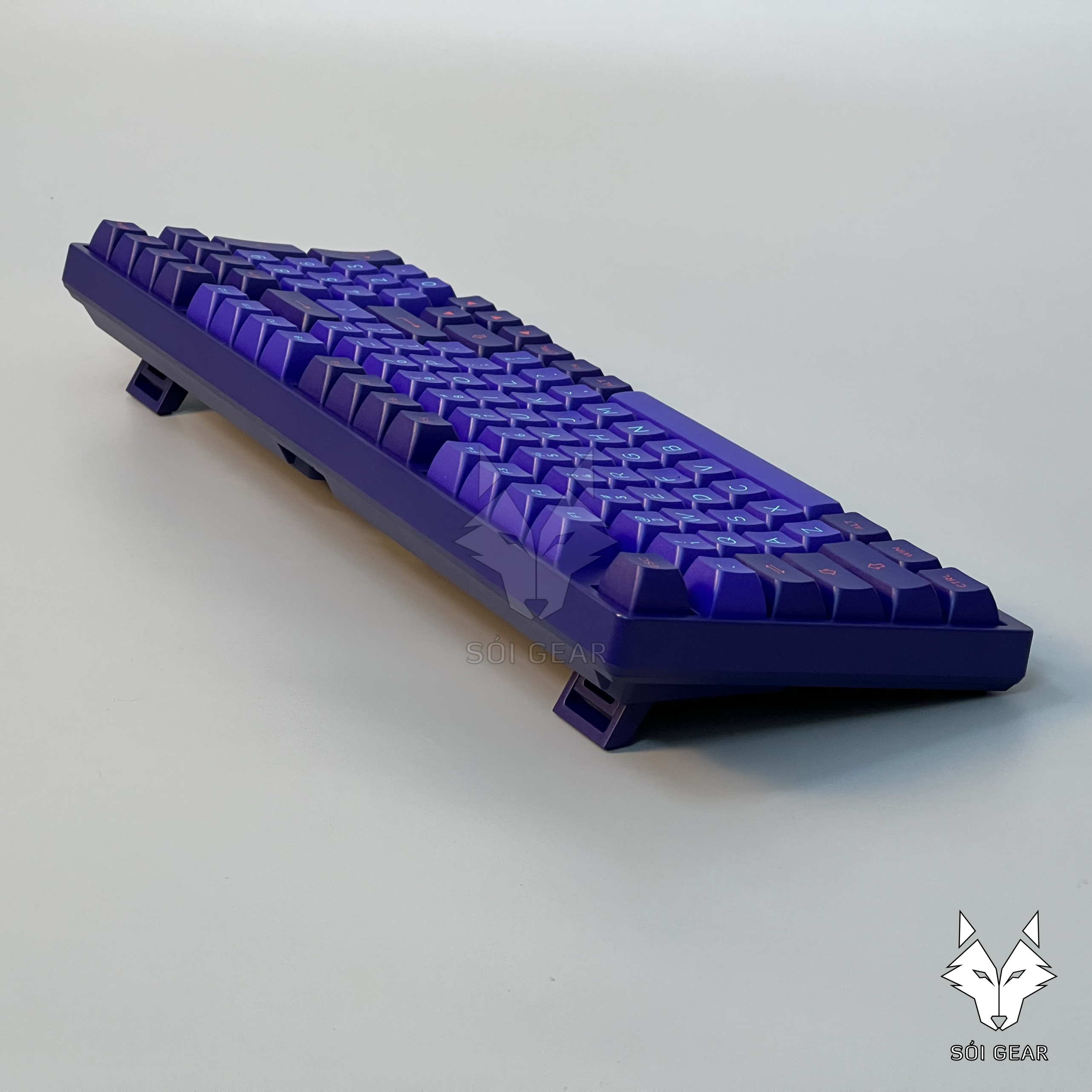 Bàn phím cơ không dây AKKO 3098B Multi-modes Neon (Bluetooth 5.0 / Wireless 2.4Ghz / Hotswap / RGB)