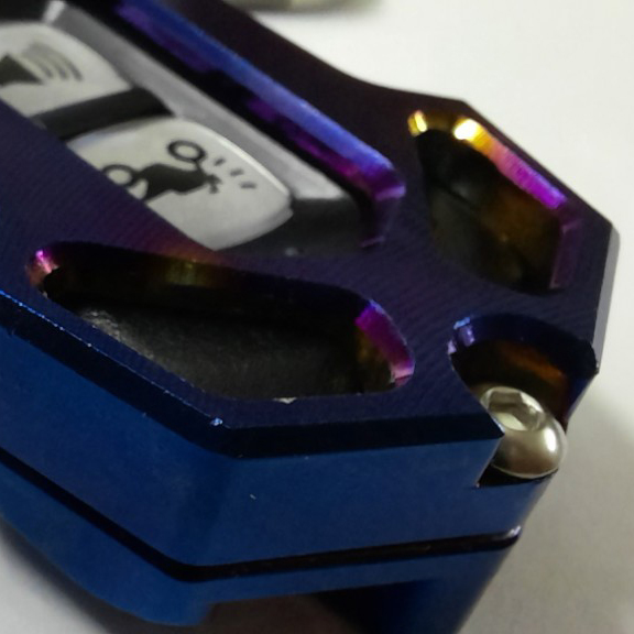 Ốp chìa khóa Smartkey CNC 3 nút, cá tính, đủ màu