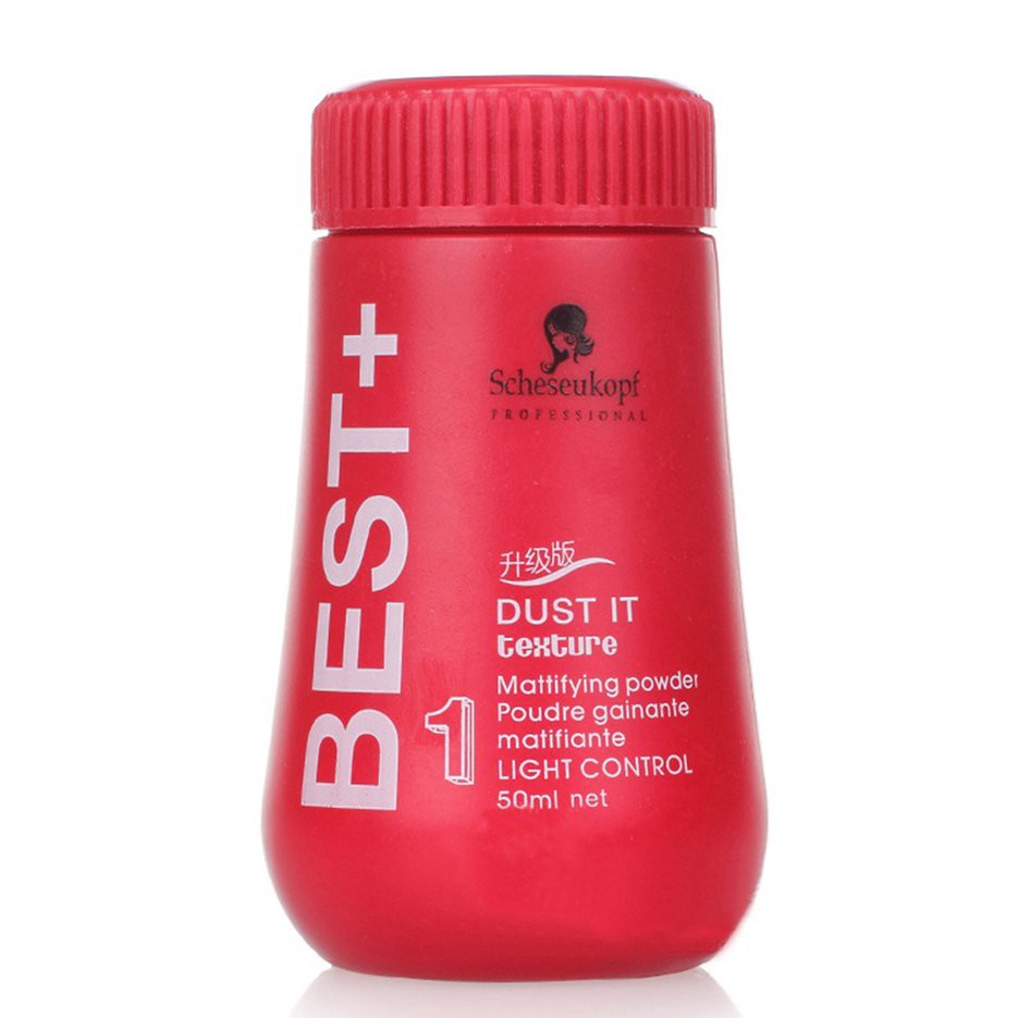 Bột phủ tạo làm phồng tóc chống bết tóc cho nam nữ best+ lọ 10g