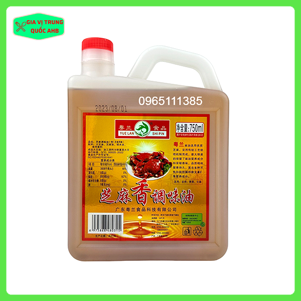 Dầu Mè/Vừng 750ml - Can to tiết kiệm