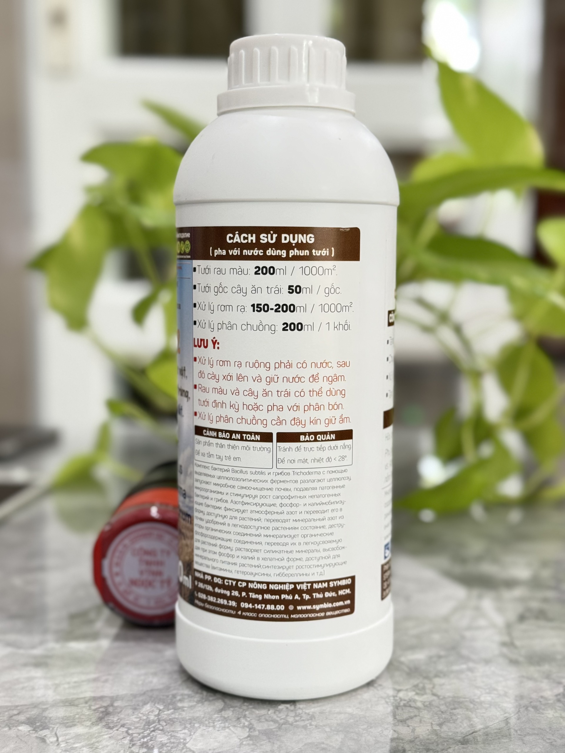 STERNIA-12 Phân Hủy Rơm Rạ của SYMBIO