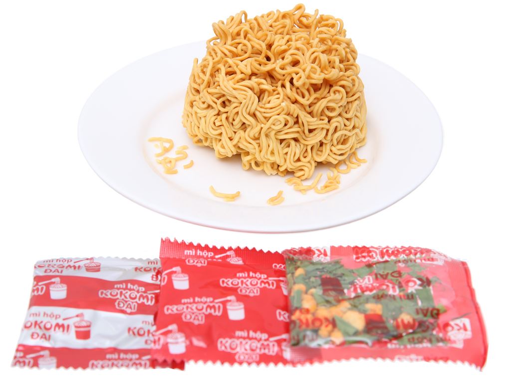Thùng 24 ly mì Kokomi Đại tôm chua cay 65g