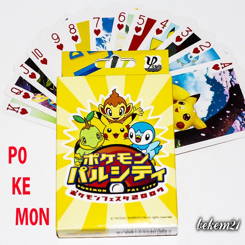 Bộ bài Tây tú lơ khơ Onepiece,Naruto,Doremon,Conan,Totoro,Dragonball,Attack On Titan,Fairy tail,Ma đạo tổ sư