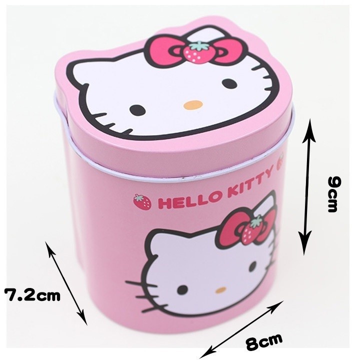 Hộp 2000 chiếc dây chun buộc tóc Hello Kitty dễ thương cho bé
